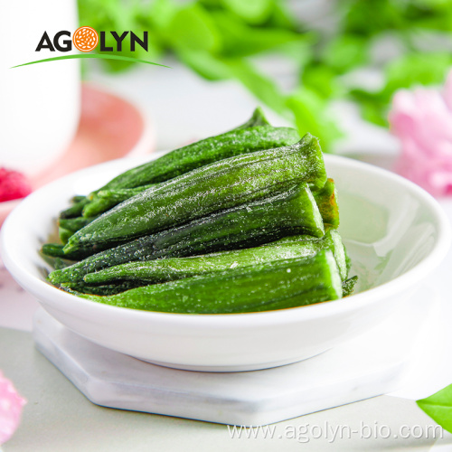 Healthy Snacks VF Dried Okra Vegetable Chips